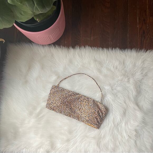 SEAFOLLY Animal Print Convertible Bikini Top Halter NWOT - Picture 4 of 4